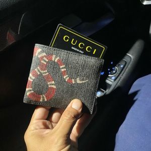 Gucci coral snake wallet
